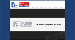 Desktop Screenshot of expoaberturas.com